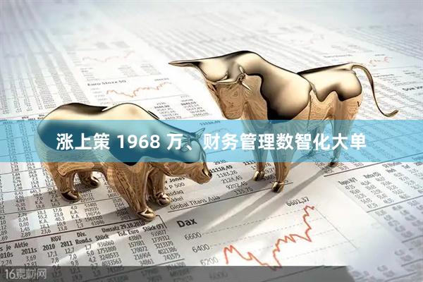 涨上策 1968 万、财务管理数智化大单